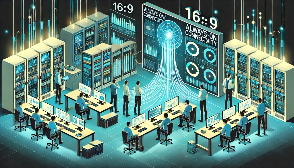 常時接続の試験運用でスムーズ導入:本社と地方工場の連携を強化