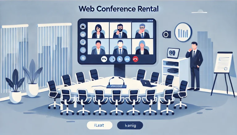 短期利用に最適！Web会議の機材レンタルサービス5選