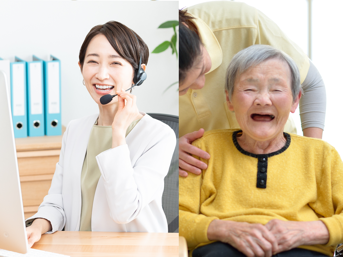 テレ窓の特長 2 簡単に操作できる タッチパネルで、 マニュアルいらずの使いやすさ